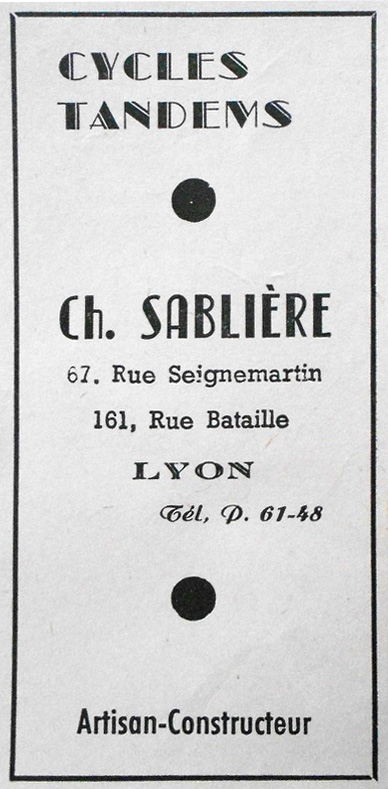 CHARLES SABLIERE