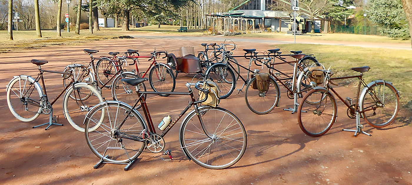 rassemblement le plus important de vélos Paul Charrel