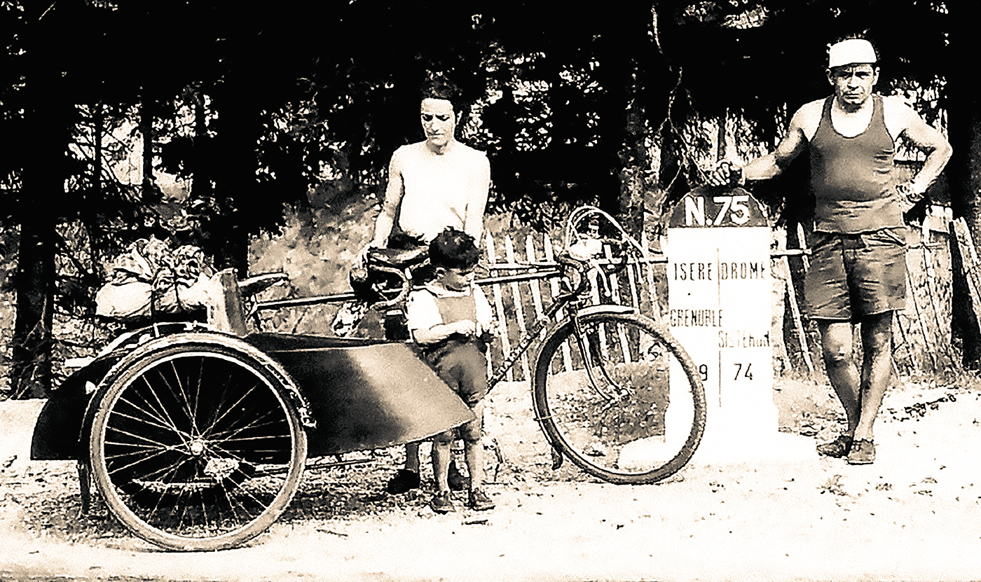 Side car Paul Charrel profil